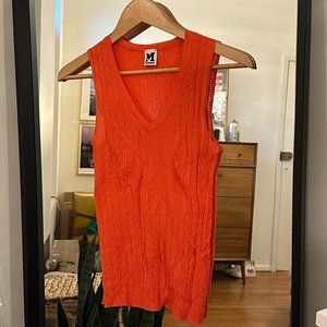 MISSONI Orange Tank